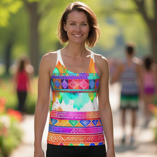 Chellam - Athlo Flex Tank sustainable fashion athleisure includes plus size activewear yoga clothes unique flare leggings shorts dresses one pieces travel wear for ladies