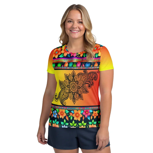 Lexani - Plus Athlo Flex Shirt sustainable fashion athleisure includes plus size activewear yoga clothes unique flare leggings shorts dresses one pieces travel wear for ladies