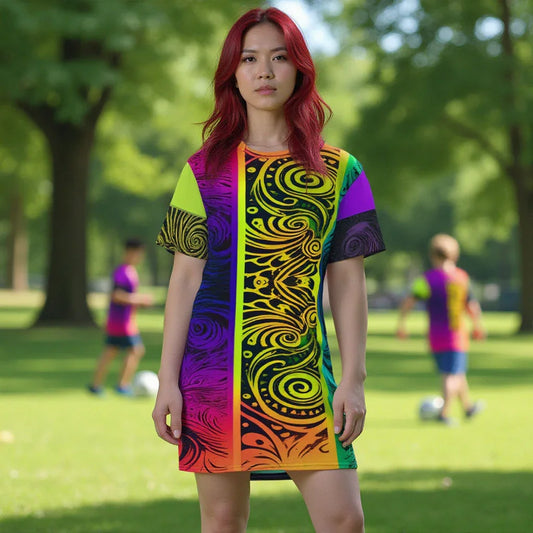 Imaya - Athlo Straight Dress sustainable fashion athleisure includes plus size activewear yoga clothes unique flare leggings shorts dresses one pieces travel wear for ladies