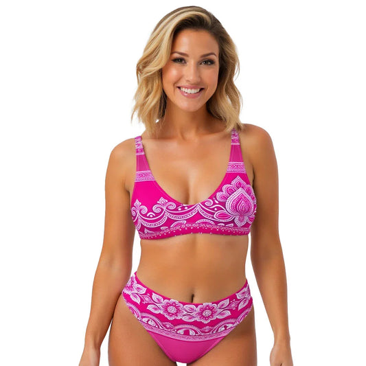 Vai Henna - Athlo Classic Bikini sustainable fashion athleisure includes plus size activewear yoga clothes unique flare leggings shorts dresses one pieces travel wear for ladies