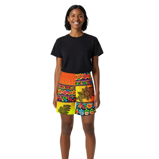 Lexani - Athlo Rec Shorts sustainable fashion athleisure includes plus size activewear yoga clothes unique flare leggings shorts dresses one pieces travel wear for ladies