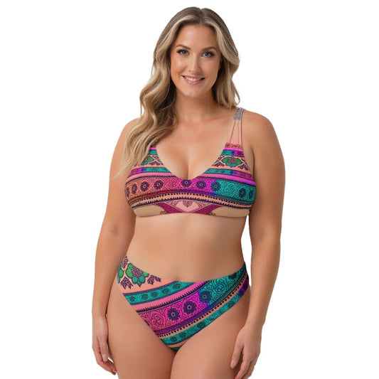 Zai - Athlo Classic Bikini sustainable fashion athleisure includes plus size activewear yoga clothes unique flare leggings shorts dresses one pieces travel wear for ladies