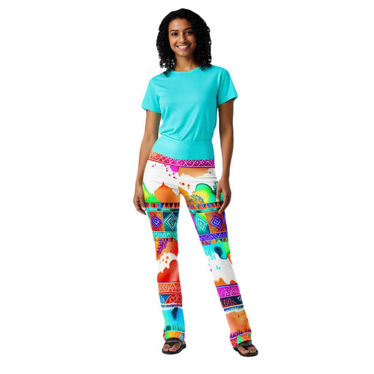 Chellam - Athlo Bell Leggings sustainable fashion athleisure includes plus size activewear yoga clothes unique flare leggings shorts dresses one pieces travel wear for ladies