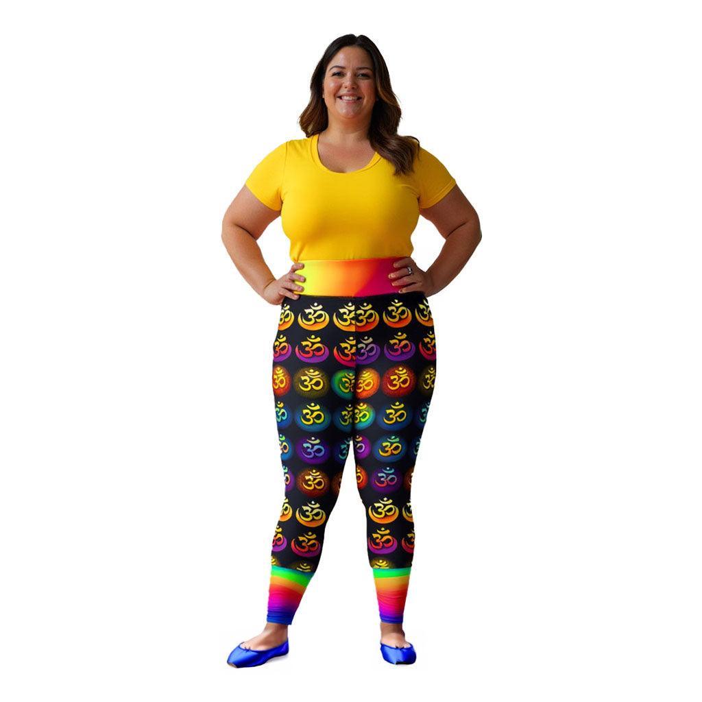 Lilani - Plus Athlo Yoga Leggings sustainable fashion athleisure includes plus size activewear yoga clothes unique flare leggings shorts dresses one pieces travel wear for ladies