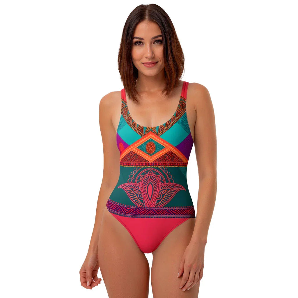 Sita Sari - Athlo Swimsuit sustainable fashion athleisure includes plus size activewear yoga clothes unique flare leggings shorts dresses one pieces travel wear for ladies