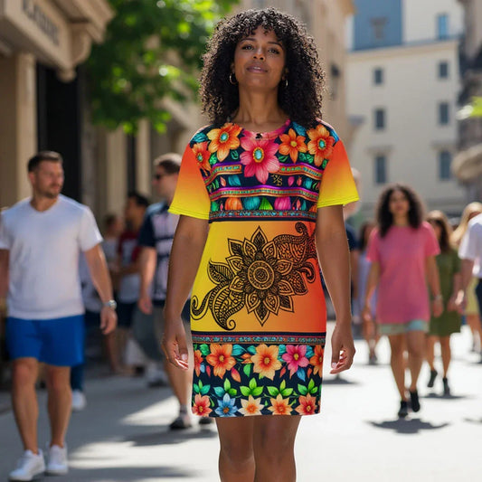 Lexani - Athlo Straight Dress sustainable fashion athleisure includes plus size activewear yoga clothes unique flare leggings shorts dresses one pieces travel wear for ladies