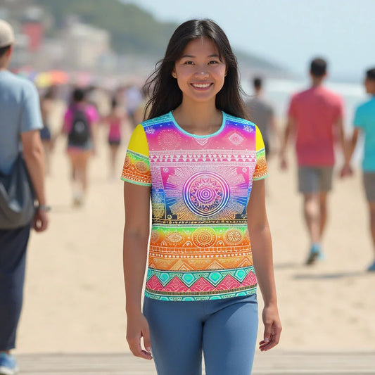 Deshan - Athlo Flex Shirt sustainable fashion athleisure includes plus size activewear yoga clothes unique flare leggings shorts dresses one pieces travel wear for ladies