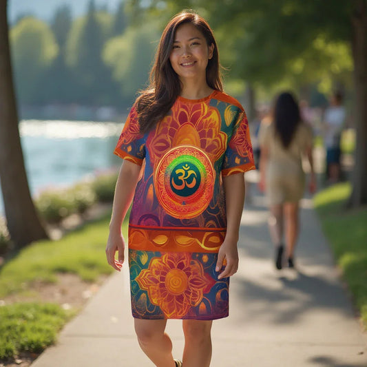 Srinithi - Athlo Straight Dress sustainable fashion athleisure includes plus size activewear yoga clothes unique flare leggings shorts dresses one pieces travel wear for ladies