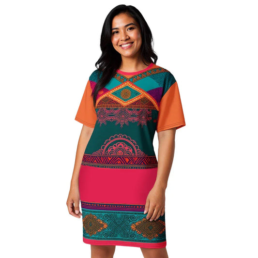 Sita Sari - Athlo Straight Dress sustainable fashion athleisure includes plus size activewear yoga clothes unique flare leggings shorts dresses one pieces travel wear for ladies