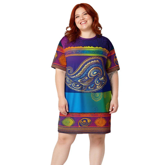 Suli - Plus Athlo Straight Dress sustainable fashion athleisure includes plus size activewear yoga clothes unique flare leggings shorts dresses one pieces travel wear for ladies