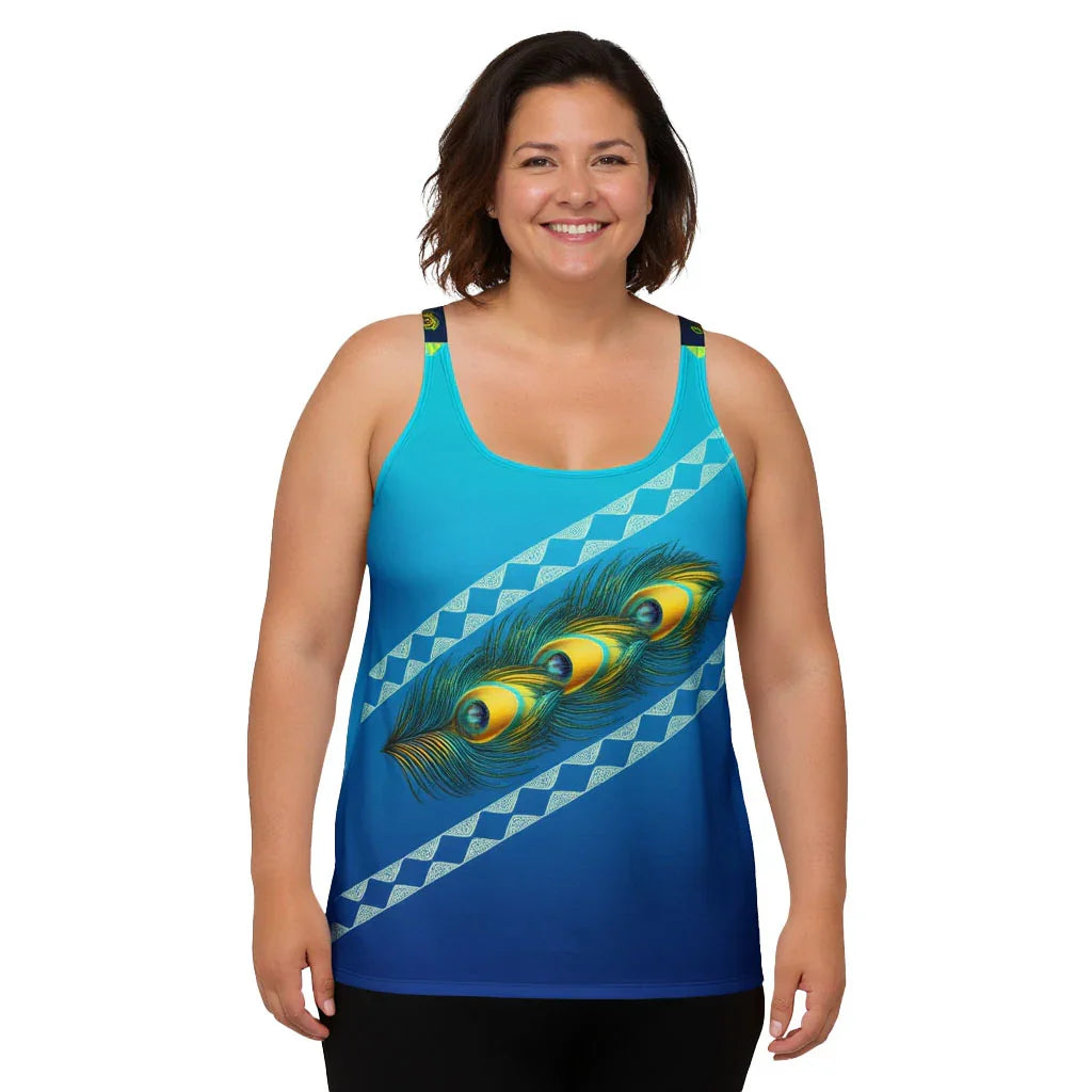 Kavina - Plus Athlo Flex Tank sustainable fashion athleisure includes plus size activewear yoga clothes unique flare leggings shorts dresses one pieces travel wear for ladies