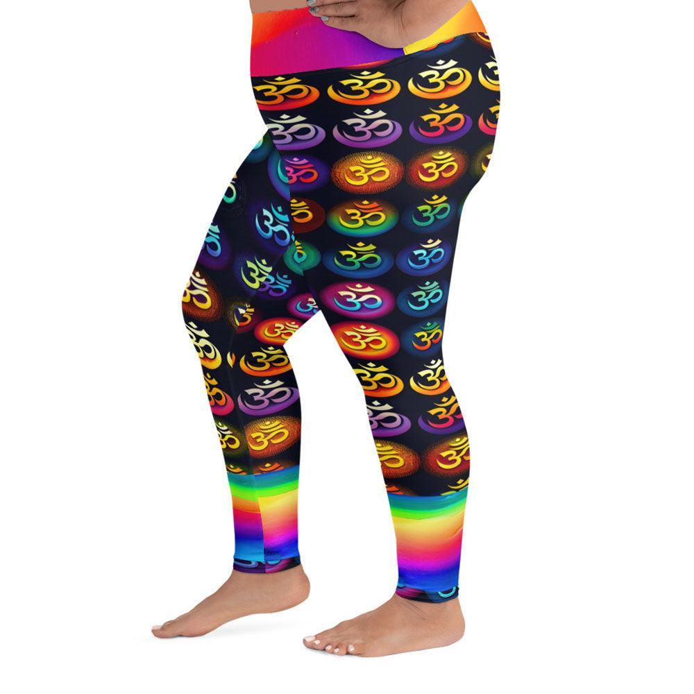 Lilani - Plus Athlo Yoga Leggings sustainable fashion athleisure includes plus size activewear yoga clothes unique flare leggings shorts dresses one pieces travel wear for ladies