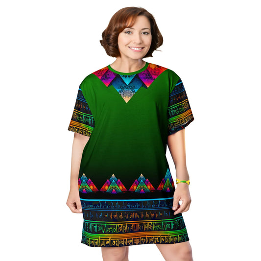 Arez - Plus Athlo Straight Dress sustainable fashion athleisure includes plus size activewear yoga clothes unique flare leggings shorts dresses one pieces travel wear for ladies