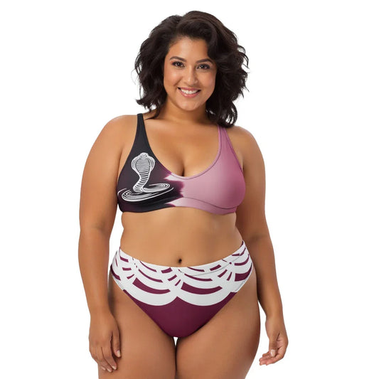 Cobra Naga - Plus Athlo Classic Bikini sustainable fashion athleisure includes plus size activewear yoga clothes unique flare leggings shorts dresses one pieces travel wear for ladies