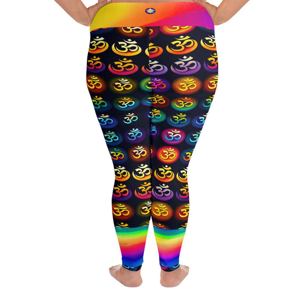 Lilani - Plus Athlo Yoga Leggings sustainable fashion athleisure includes plus size activewear yoga clothes unique flare leggings shorts dresses one pieces travel wear for ladies