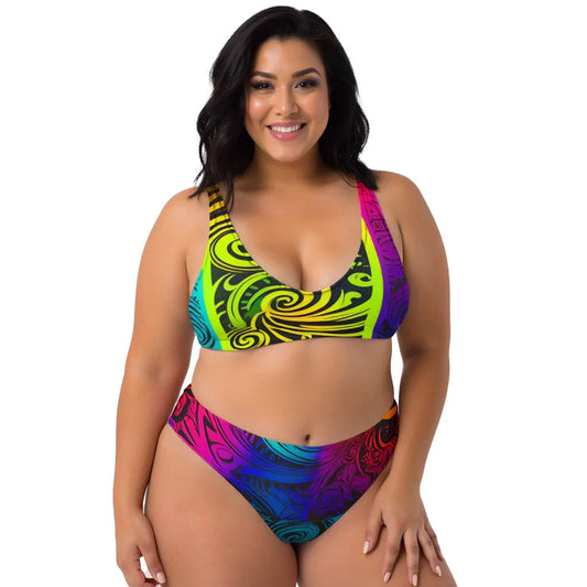 Imaya - Plus Athlo Classic Bikini sustainable fashion athleisure includes plus size activewear yoga clothes unique flare leggings shorts dresses one pieces travel wear for ladies