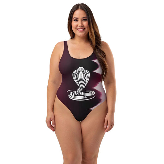 Cobra Naga - Plus Athlo Swimsuit sustainable fashion athleisure includes plus size activewear yoga clothes unique flare leggings shorts dresses one pieces travel wear for ladies