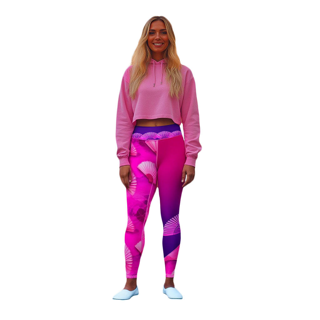 Soma - Athlo Yoga Leggings best workout and yoga pants for women affordable sustainable recycled unique cool funky plus size leggings by Namaste Fashion