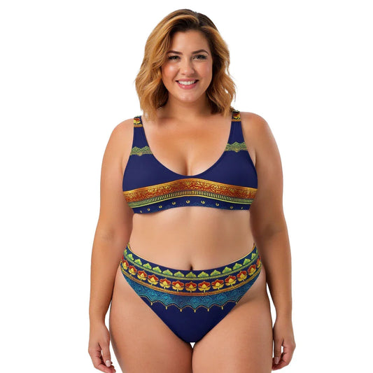 Perani - Plus Athlo Classic Bikini sustainable fashion athleisure includes plus size activewear yoga clothes unique flare leggings shorts dresses one pieces travel wear for ladies