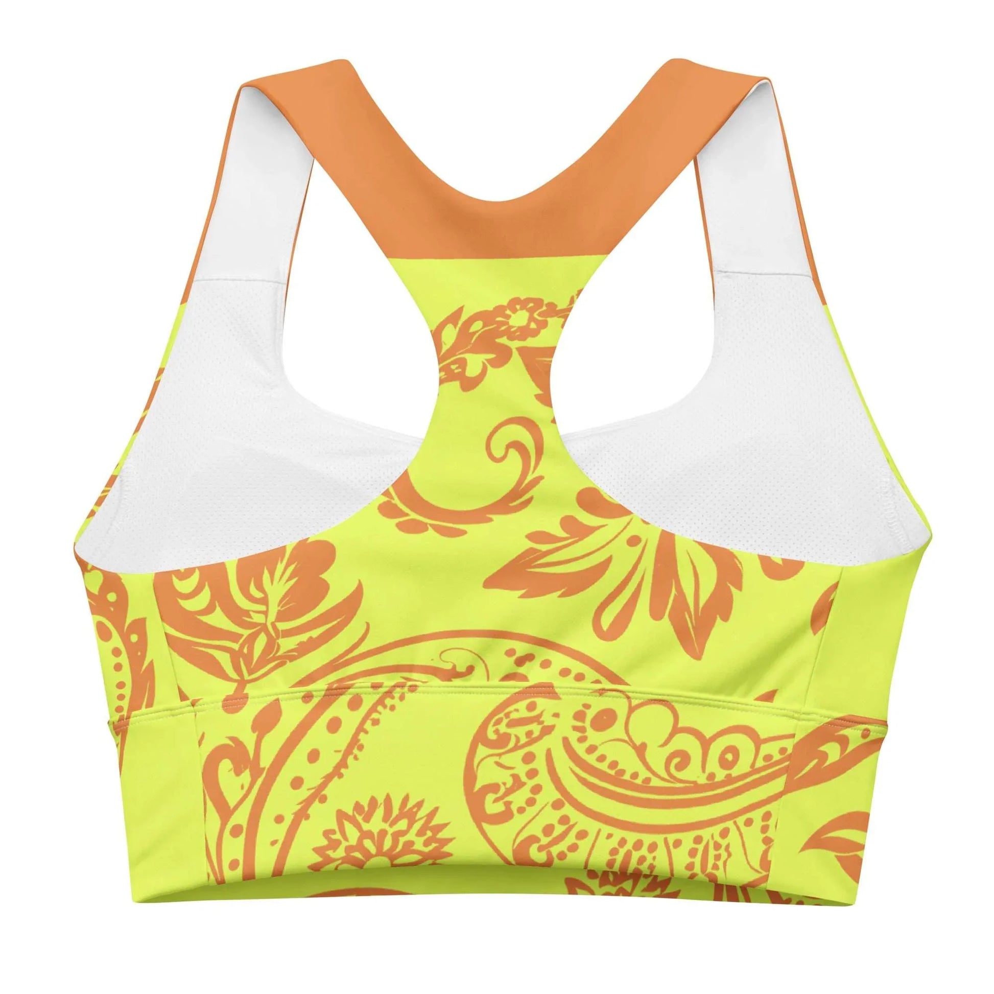 Mix Match - Yellow - Athlo Super Support Bra sustainable fashion athleisure includes plus size activewear yoga clothes unique flare leggings shorts dresses one pieces travel wear for ladies