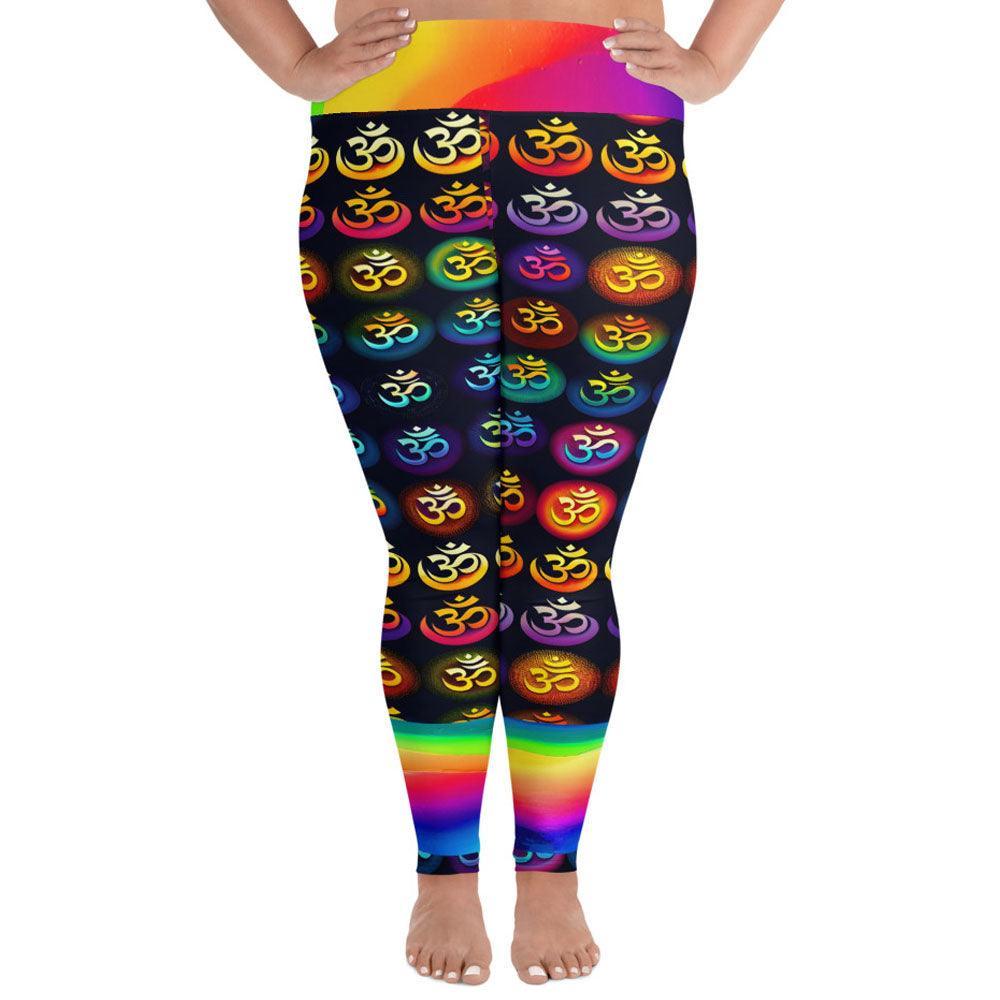 Lilani - Plus Athlo Yoga Leggings sustainable fashion athleisure includes plus size activewear yoga clothes unique flare leggings shorts dresses one pieces travel wear for ladies