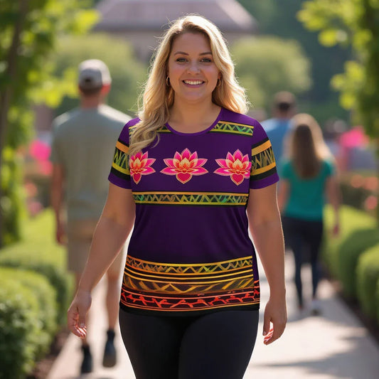 Rema - Plus Athlo Flex Shirt sustainable fashion athleisure includes plus size activewear yoga clothes unique flare leggings shorts dresses one pieces travel wear for ladies