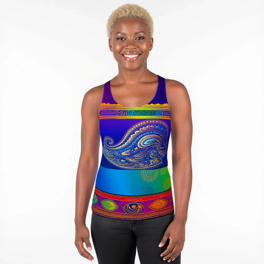 Suli - Athlo Flex Tank sustainable fashion athleisure includes plus size activewear yoga clothes unique flare leggings shorts dresses one pieces travel wear for ladies