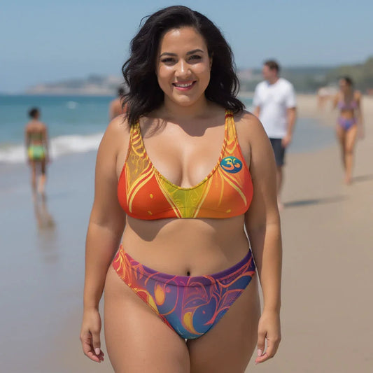 Srinithi - Plus Athlo Classic Bikini sustainable fashion athleisure includes plus size activewear yoga clothes unique flare leggings shorts dresses one pieces travel wear for ladies