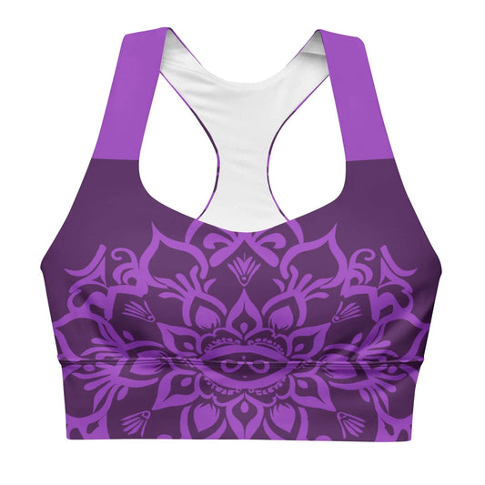 Mix Match - Purple - Athlo Super Support Bra sustainable fashion athleisure includes plus size activewear yoga clothes unique flare leggings shorts dresses one pieces travel wear for ladies