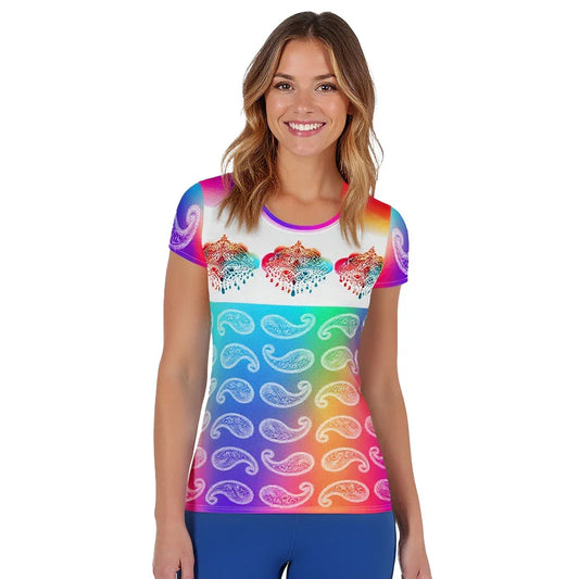 Girisha - Athlo Flex Shirt sustainable fashion athleisure includes plus size activewear yoga clothes unique flare leggings shorts dresses one pieces travel wear for ladies