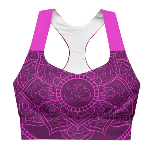 Mix Match - Plum - Athlo Super Support Bra sustainable fashion athleisure includes plus size activewear yoga clothes unique flare leggings shorts dresses one pieces travel wear for ladies