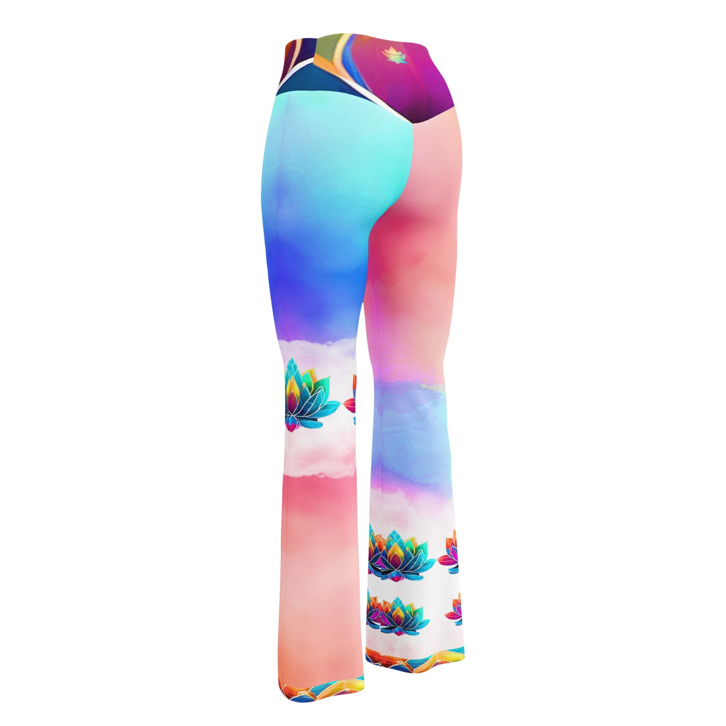 Bilwa - Plus Athlo Bell Leggings best workout and yoga pants for women affordable sustainable recycled unique cool funky plus size leggings by Namaste Fashion