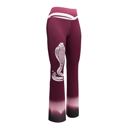 Cobra Naga - Athlo Bell Leggings sustainable fashion athleisure includes plus size activewear yoga clothes unique flare leggings shorts dresses one pieces travel wear for ladies