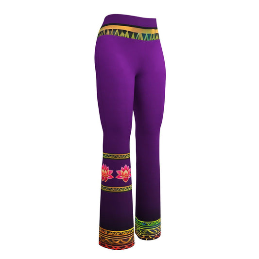 Rema - Plus Athlo Bell Leggings sustainable fashion athleisure includes plus size activewear yoga clothes unique flare leggings shorts dresses one pieces travel wear for ladies