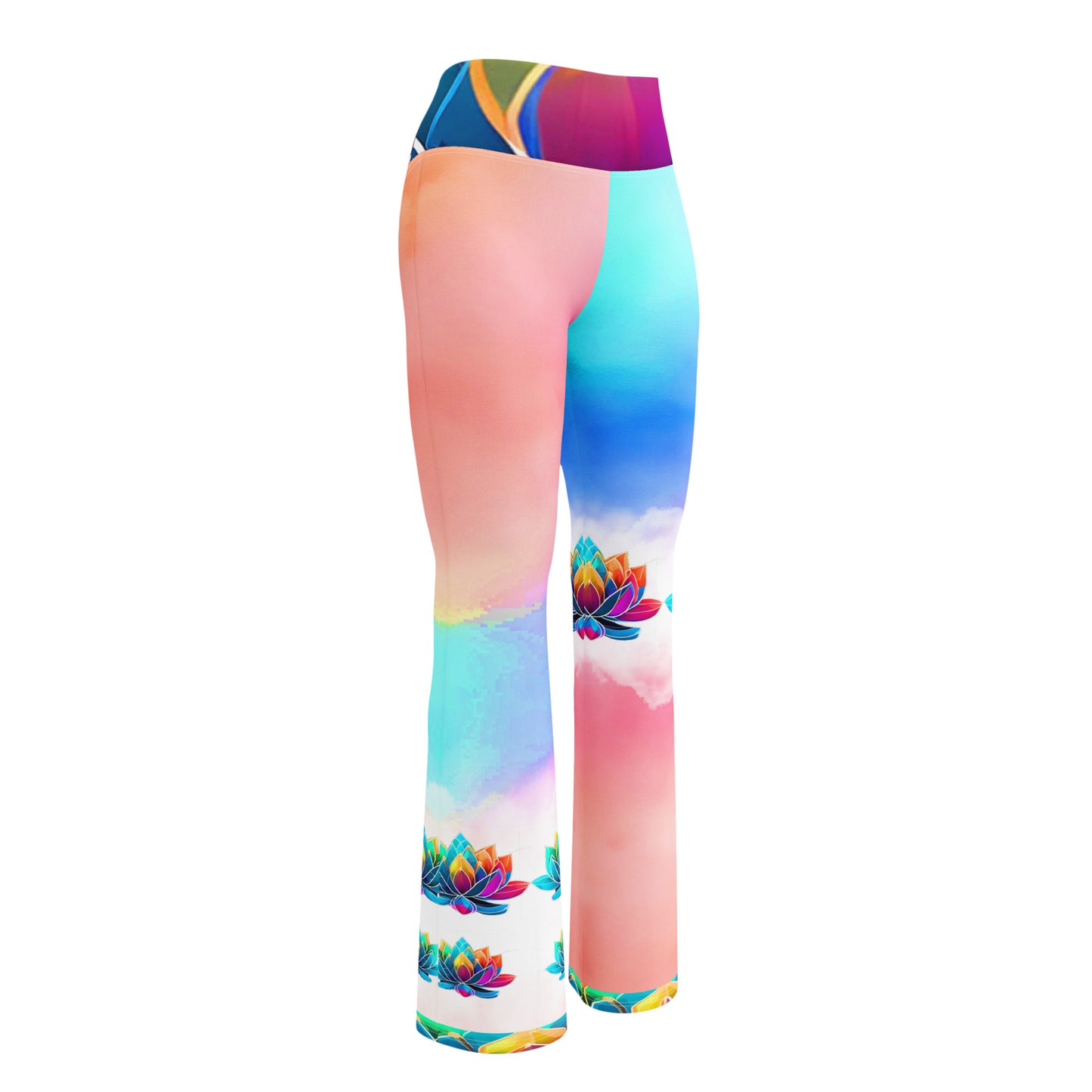 Bilwa - Plus Athlo Bell Leggings best workout and yoga pants for women affordable sustainable recycled unique cool funky plus size leggings by Namaste Fashion