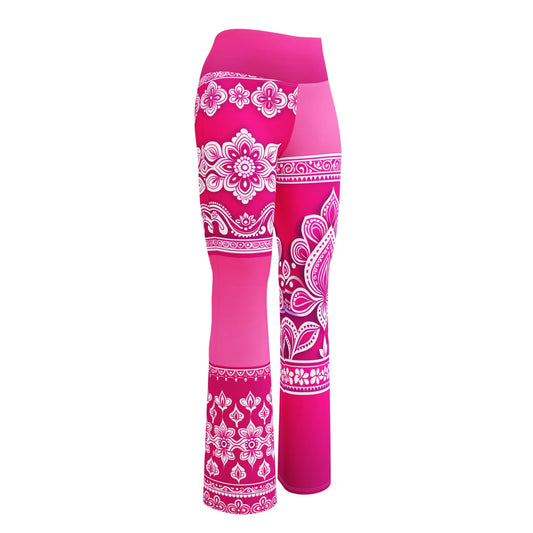 Vai Henna - Plus Athlo Bell Leggings sustainable fashion athleisure includes plus size activewear yoga clothes unique flare leggings shorts dresses one pieces travel wear for ladies