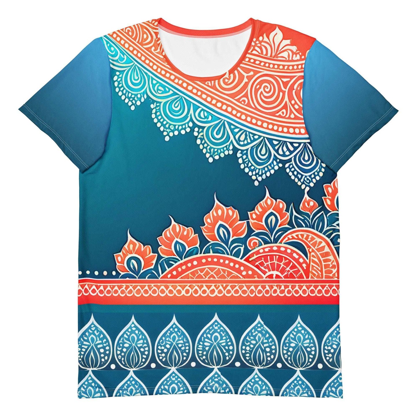 Arsha Henna - Plus Athlo Flex Shirt sustainable fashion athleisure includes plus size activewear yoga clothes unique flare leggings shorts dresses one pieces travel wear for ladies