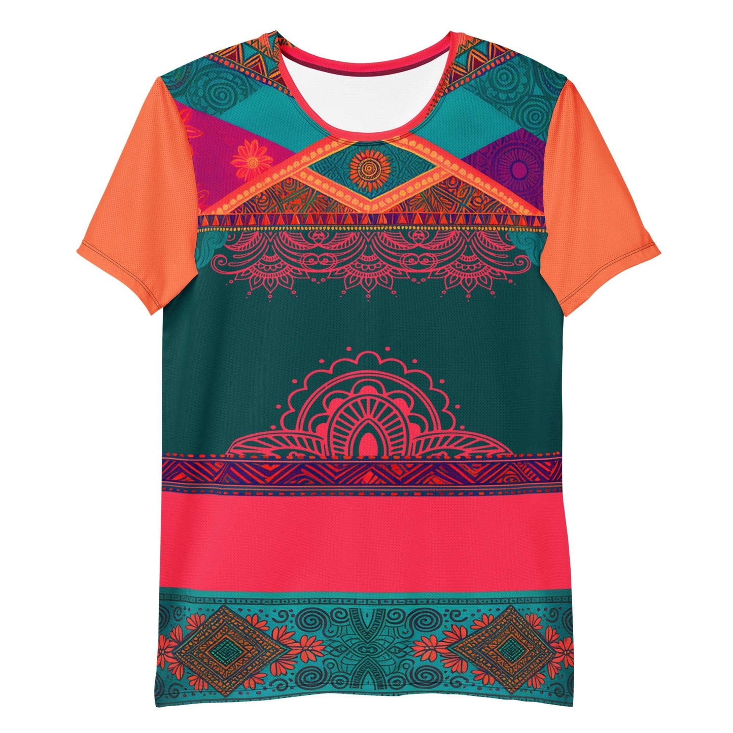 Sita - Athlo Flex Shirt best workout and yoga pants for women affordable sustainable recycled unique cool funky plus size leggings by Namaste Fashion