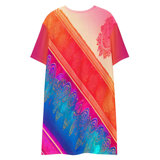 Jaini Sari - Athlo Straight Dress sustainable fashion athleisure includes plus size activewear yoga clothes unique flare leggings shorts dresses one pieces travel wear for ladies