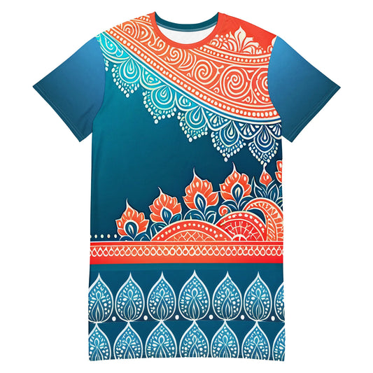 Arsha Henna - Plus Athlo Straight Dress sustainable fashion athleisure includes plus size activewear yoga clothes unique flare leggings shorts dresses one pieces travel wear for ladies