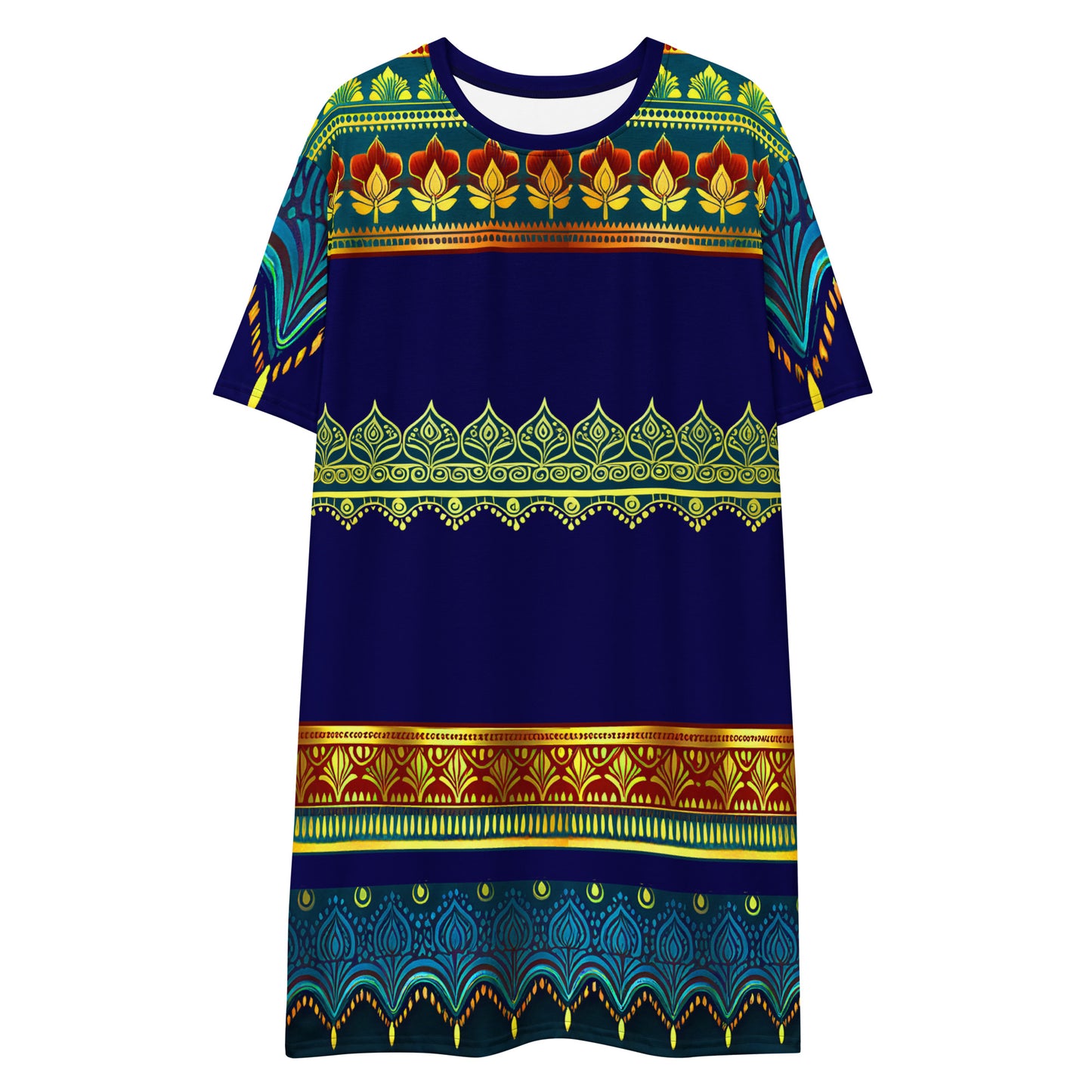 Perani Henna Sari - Athlo Straight Dress | Fashion Athleisure Apparel