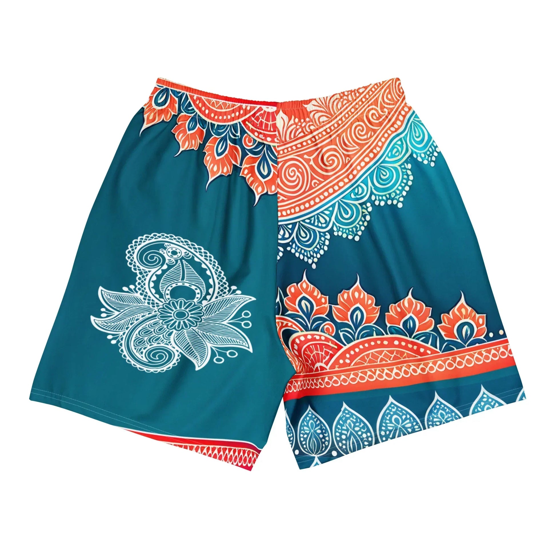 Arsha Henna - Plus Athlo Rec Shorts sustainable fashion athleisure includes plus size activewear yoga clothes unique flare leggings shorts dresses one pieces travel wear for ladies