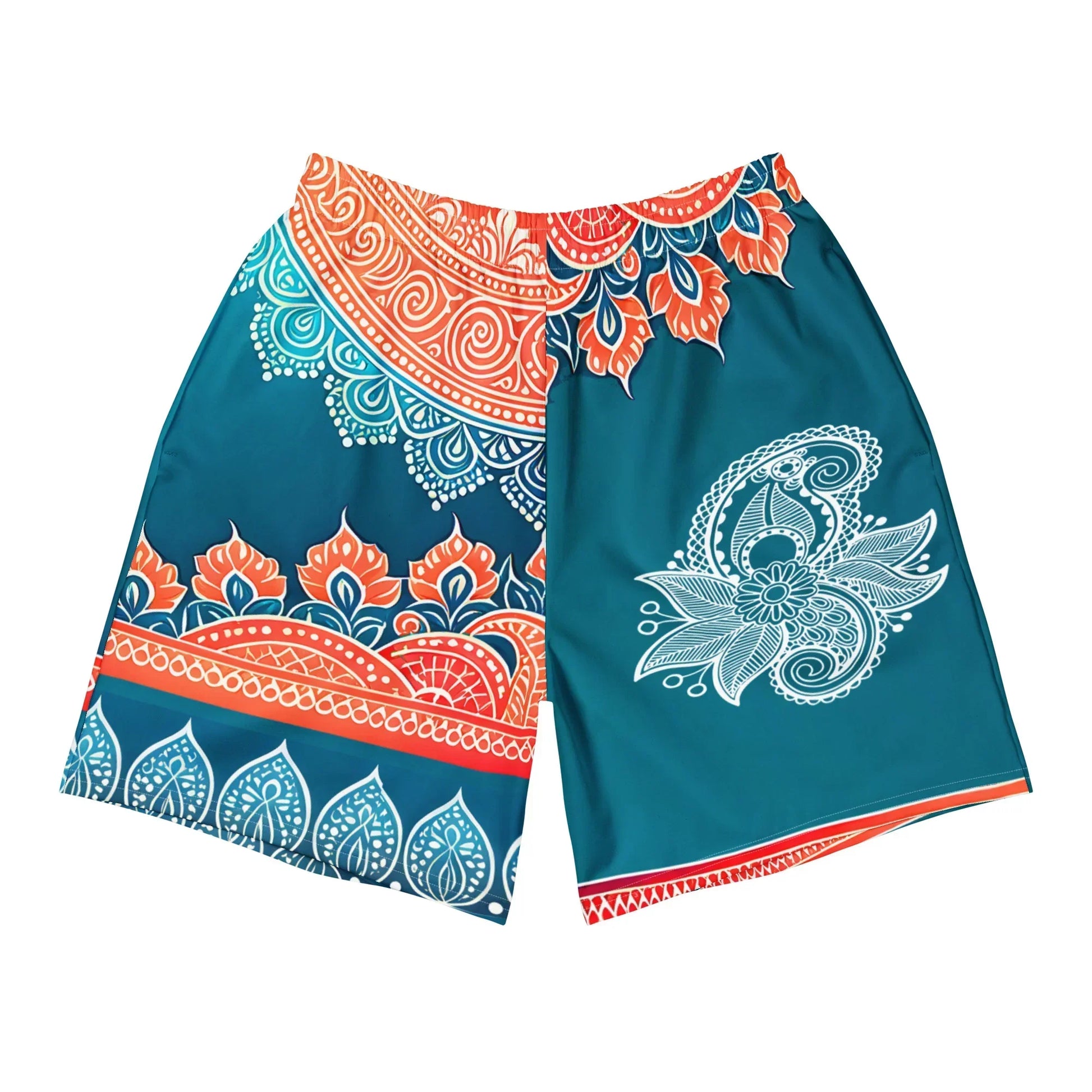 Arsha Henna - Plus Athlo Rec Shorts sustainable fashion athleisure includes plus size activewear yoga clothes unique flare leggings shorts dresses one pieces travel wear for ladies