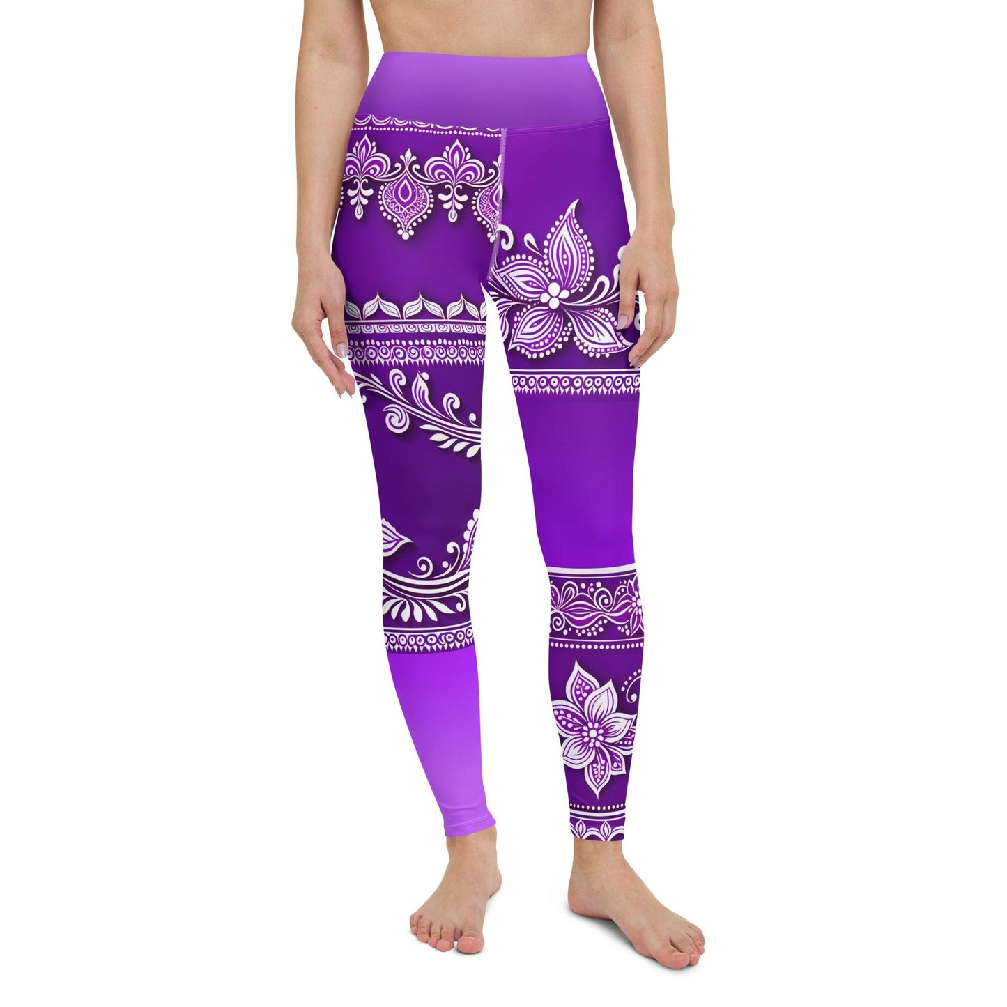 Sanavi Henna - Athlo Yoga Leggings sustainable fashion athleisure includes plus size activewear yoga clothes unique flare leggings shorts dresses one pieces travel wear for ladies