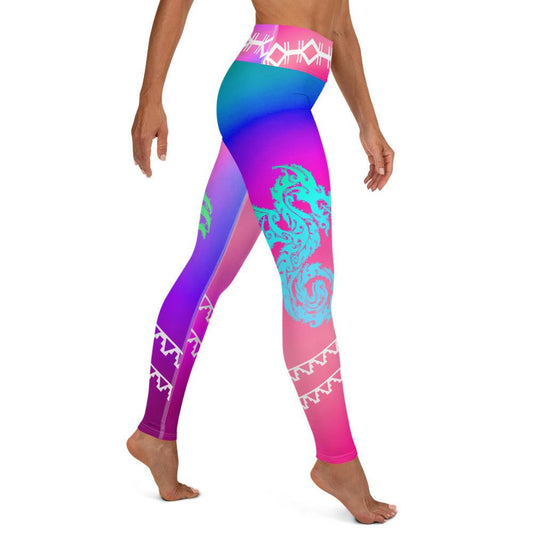 Dragon Desi - Athlo Yoga Leggings sustainable fashion athleisure includes plus size activewear yoga clothes unique flare leggings shorts dresses one pieces travel wear for ladies