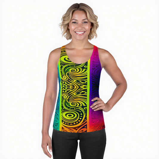 Imaya - Athlo Flex Tank sustainable fashion athleisure includes plus size activewear yoga clothes unique flare leggings shorts dresses one pieces travel wear for ladies