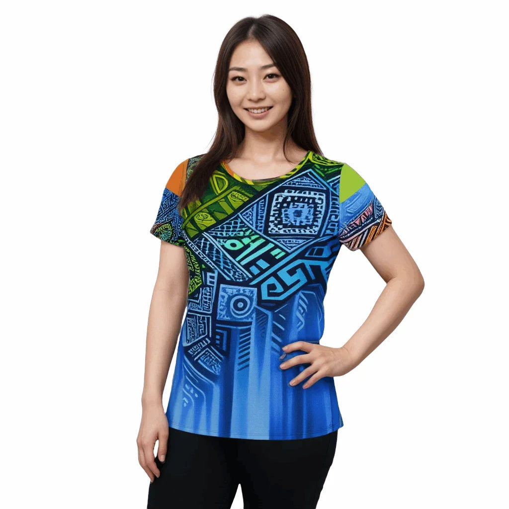 Tiani - Athlo Flex Shirt sustainable fashion athleisure includes plus size activewear yoga clothes unique flare leggings shorts dresses one pieces travel wear for ladies