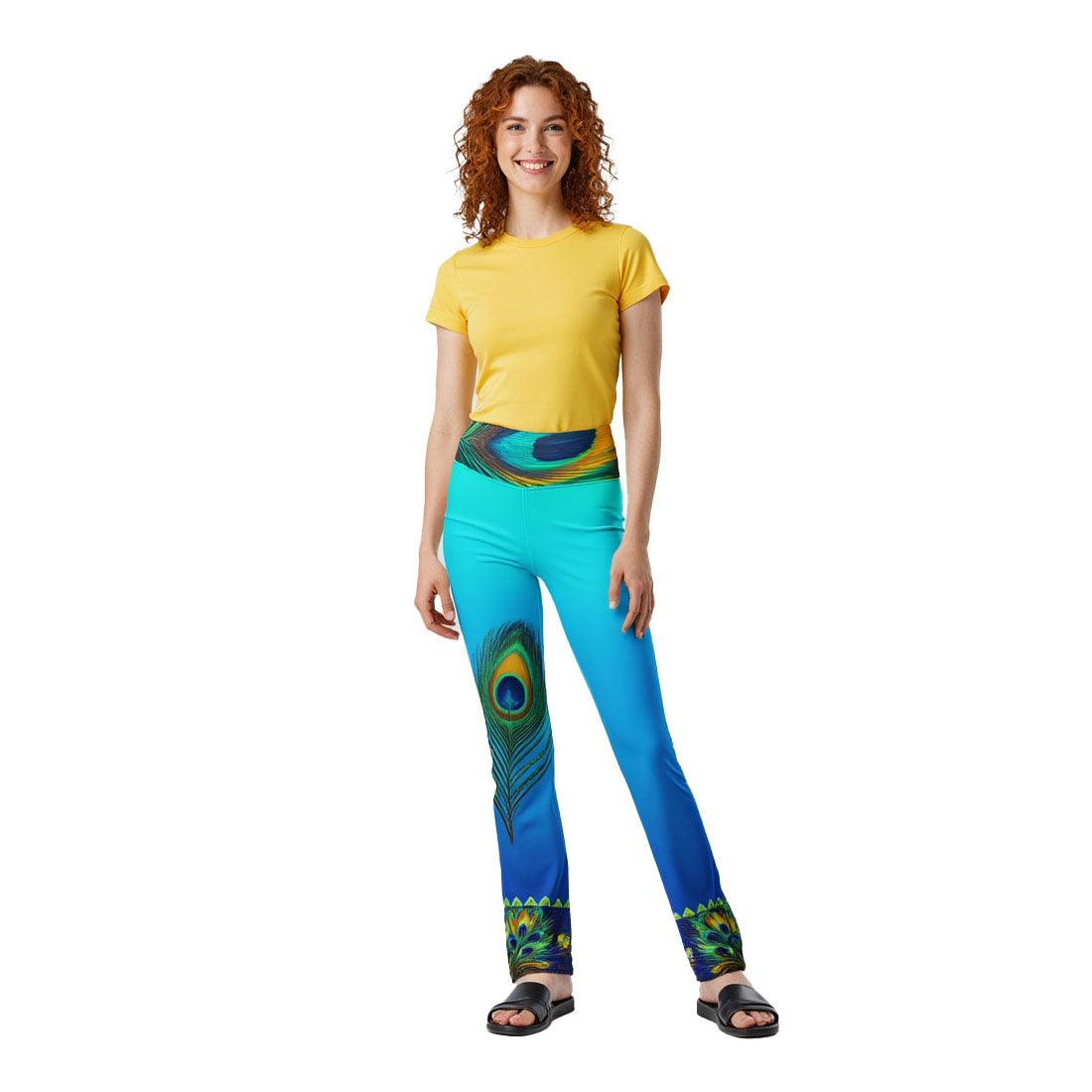 Kavina - Athlo Bell Leggings sustainable fashion athleisure includes plus size activewear yoga clothes unique flare leggings shorts dresses one pieces travel wear for ladies