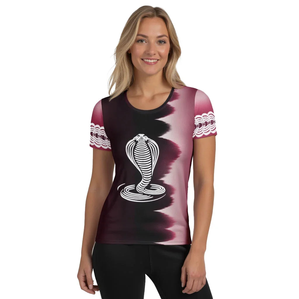 Cobra Naga - Athlo Flex Shirt sustainable fashion athleisure includes plus size activewear yoga clothes unique flare leggings shorts dresses one pieces travel wear for ladies