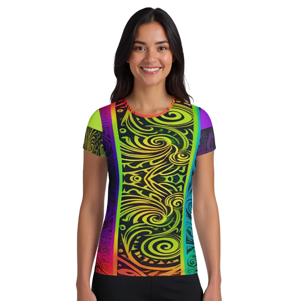 Imaya - Athlo Flex Shirt sustainable fashion athleisure includes plus size activewear yoga clothes unique flare leggings shorts dresses one pieces travel wear for ladies